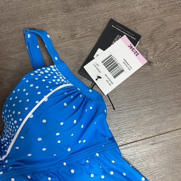 Tankini Top Sea Blue Castaway Coco Reef NWT - Picture 2 of 4